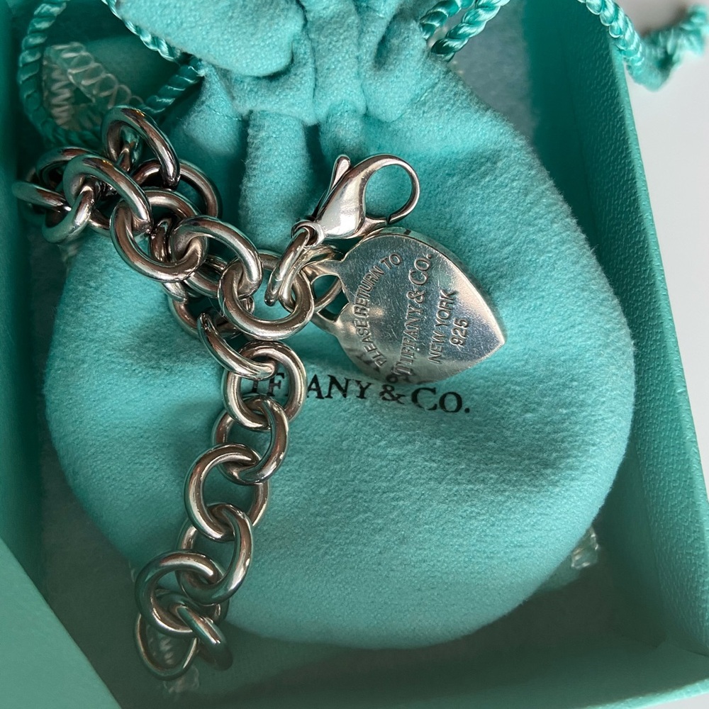 Tiffany heart bracelet